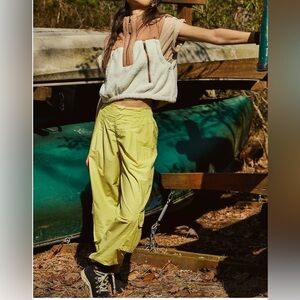 NWOT Free People Movement Women’s Mesmerize Me Cargo Pants
